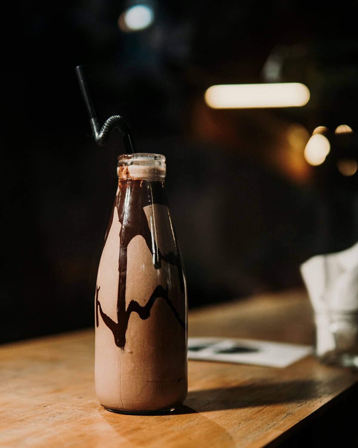 A milkshake