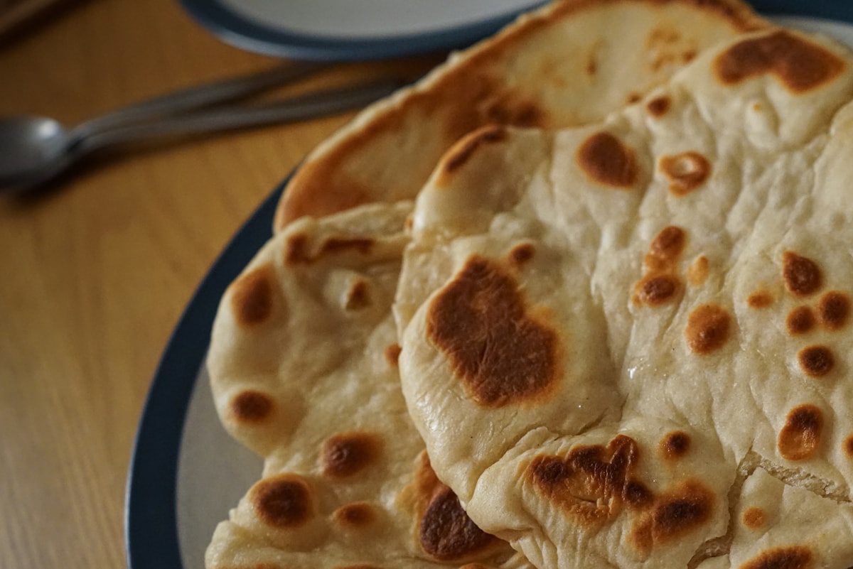 Fresh naan